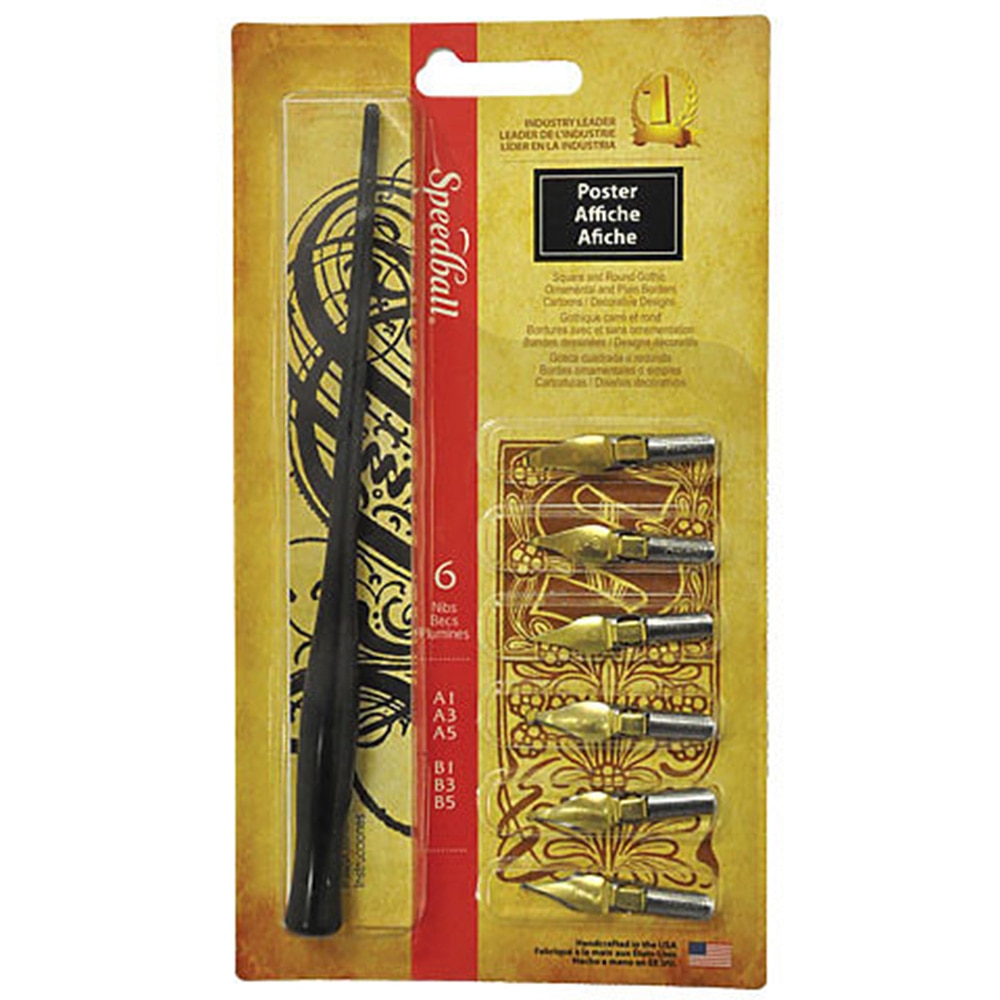 Speedball, Pen & Pencil Sets, Art & School, Poster Pen, 1000